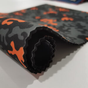 Insulated Neoprene Stretch Fabric 3mm Customize Sublimation Print Camouflage Neoprene Roll Fabric