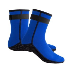 Wetsuit Socks 3mm Neoprene Diving Socks Thermal Anti-Slip Scuba Socks Water Booties for Swimming Water Sports