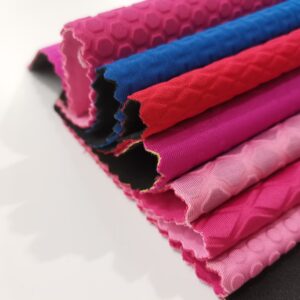 3mm Colors Neoprene Nylon Polyester Fabric Sheets Customzie Embossed Fabric