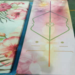 Rubber Non Slip Anti-tear Yoga Mats Eco Friendly Thick Exercise Mat for Pilates Fitness