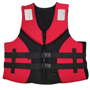 Adult Neoprene Life Vest Safe Comfy for Surf Kayak Boating
